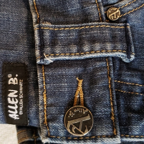 Allen B Schwartz Wide Leg Jeans Women's size 8 - Picture 2 of 8